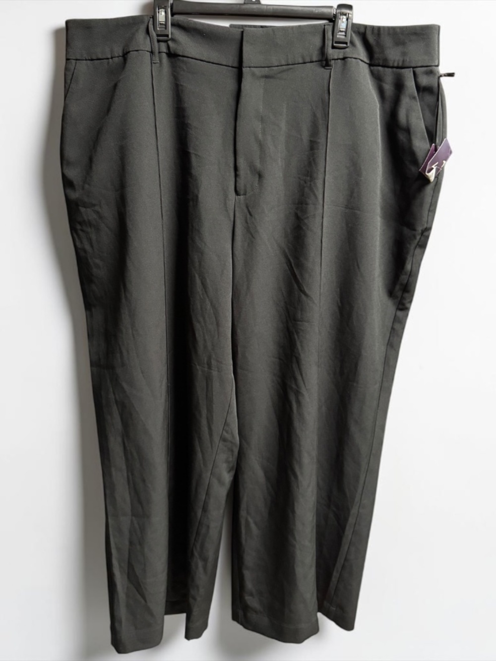 Ava & Viv Wide Leg Stretch Dress Pants Plus Size 26 NWT